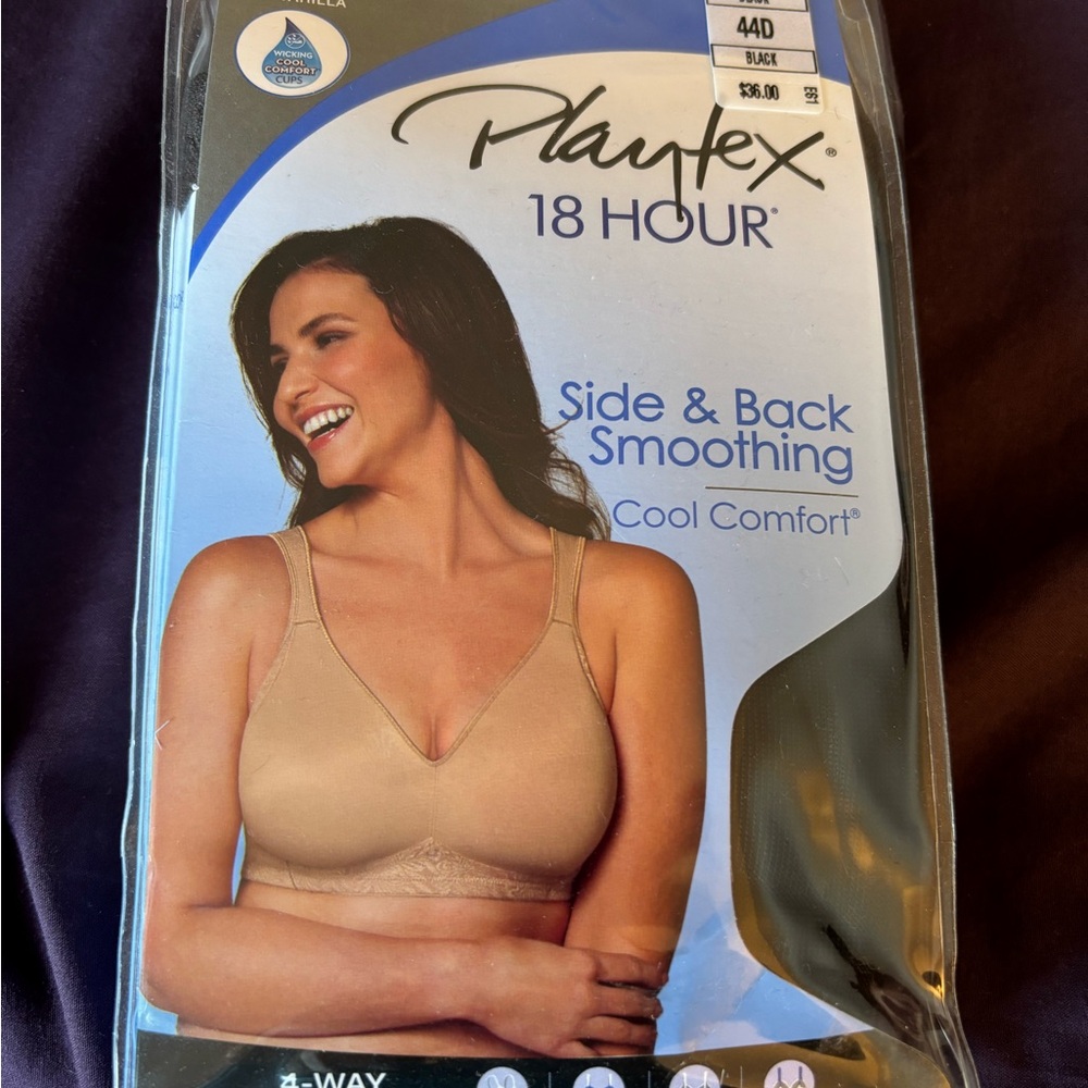 Playtex 18 hour bra, 44D, new with tags/packaging
